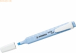 10 x Stabilo Textmarker swing cool Pastel Wolkenblau