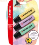 10 x Stabilo Textmarker Boss Original Pastel Blisterkarte VE=4 St&uuml;ck