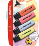 10 x Stabilo Textmarker Boss Original Pastel Blister VE=4 Farben