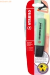 10 x Stabilo Textmarker Boss Original Pastel Hauch von Minzgr&uuml;n Bliste