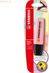 10 x Stabilo Textmarker Boss Original Pastel rosiges Rouge Blisterkart