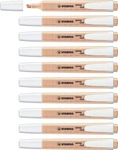 Stabilo 275/126-8-10, 10 x Stabilo Textmarker swing cool Pastel Edition cremige