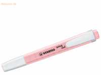 10 x Stabilo Textmarker swing cool Pastel Edition rosiges Rouge