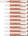 Stabilo 275/140-8-10, 10 x Stabilo Textmarker swing cool Pastel Korallrot