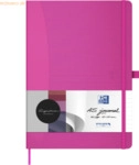 Oxford Gesch&auml;ftsbuch Signature A5 80 Blatt 90g/qm liniert fuchsia