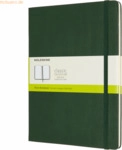 Moleskine Notizbuch XL 19x25cm blanko Hardcover 96 Blatt myrtengr&uuml;n