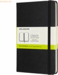 Moleskine Notizbuch Medium 11,5x18cm blanko Hardcover 104 Blatt schwar