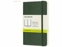 Moleskine Notizbuch Pocket A6 blanko Softcover myrtengrün
