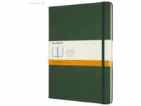 Moleskine Notizbuch XL 19x25cm liniert Hardcover 96 Blatt myrtengrün