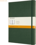 Moleskine Notizbuch XL 19x25cm liniert Hardcover 96 Blatt myrtengr&uuml;n