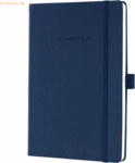 3 x Sigel Notizbuch Conceptum A5 194 Seiten Hardcover kariert 80g midn