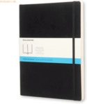 Moleskine Notizbuch XL 19x25cm Punktraster Softcover schwarz