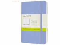 Moleskine Notizbuch Pocket A6 blanko Softcover hortensienblau