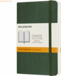 Moleskine Notizbuch Pocket A6 liniert Softcover myrtengr&uuml;n
