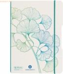 Herlitz Notizheft Greenline A5 punktiert/dotted 40 Blatt Welle
