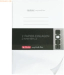 5 x Herlitz Refill f&uuml;r Notizbuch flex A4/2x40 Blatt kariert my.book