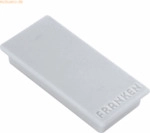 Franken Haftmagnet 23mmx50mm grau VE=10 St&uuml;ck