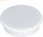 Franken Magnet 13mm wei&szlig; VE=10 St&uuml;ck