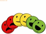 Legamaster Symbolmagnet Emoticon-Symbol 50mm sortiert VE=6 St&uuml;ck