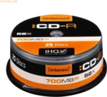 k.A. CD-Rohlinge 700MB/80min auf Spindel VE=25 St&uuml;ck
