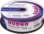 MediaRange CD-R Rohlinge - 700MB/80Min 52-fach/Spindel bedruckbar Pack