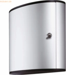 Durable Schl&uuml;sselkasten Key Box 18 f&uuml;r 18 Schl&uuml;sselanh&auml;nger metallic s