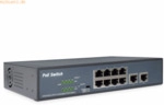 Assmann DIGITUS 8-Port Fast Etherent PoE-Switch + 2 Uplinks