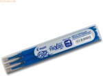 Pilot Tintenroller Nachf&uuml;llmine Frixion Point 0,3mm VE=3 St&uuml;ck blau