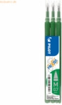 Pilot Tintenrollermine BLS-FR7-S3 0,4mm gr&uuml;n Set mit 3 St&uuml;ck