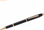 Cross Rollerball Century II Schwarz-Lack 23Kt. Applikationen Geschenkb