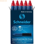 Schneider Rollerpatrone One Change 0,6mm rot VE=5 St&uuml;ck