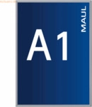 Maul Klapprahmen standard A1 87,2x63,0x1,2 cm Aluminium