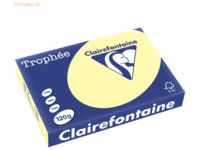 Clairefontaine Kopierpapier Trophee A4 120g/qm VE=250 Blatt gelb