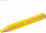 Stabilo Holzfarbstift woody 3 in 1 gelb