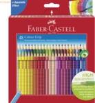 Faber Castell Farbstift Colour Grip VE=48 St&uuml;ck Kartonetui