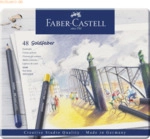 Faber Castell Farbstift Goldfaber permanent sortiert VE=48 St&uuml;ck Etui