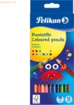 10 x Pelikan Buntstift dreieckig VE=12 Farben