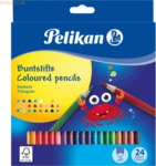 5 x Pelikan Buntstift dreieckig VE=24 Farben