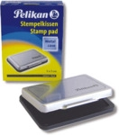 Pelikan Stempelkissen Gr.3 Metallgeh&auml;use schwarz