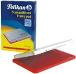 Pelikan Stempelkissen Gr.2 Metallgeh&auml;use rot