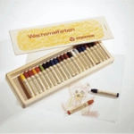 Stockmar Wachsmalstift - 24 Farben Holzkassette.