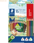 10 x Staedtler Farbstift Noris colour ca. 3mm farbig sortiert VE=12+4