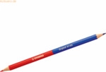 12 x Stabilo D&uuml;nnkern-Buntstift Original rot/blau
