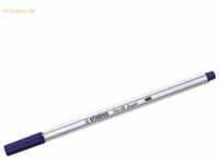10 x Stabilo Premium-Filzstift mit Pinselspitze Pen 68 brush preußisch