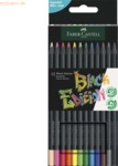 Faber Castell Buntstift Black Edition 116412 sortiert 12 St&uuml;ck
