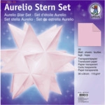 Ludwig B&auml;hr Faltbl&auml;tter Aurelio Stern Transparentpapier 115g/qm 30x30c