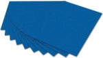 50 x Folia Fotokarton - A4 blau.