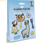 5 x Ludwig B&auml;hr Diamond Painting Sticker 'Animal Friends'