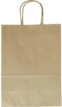 Folia Geschenktragetasche - 24 x 12 x 31 cm 20 St&uuml;ck natur.