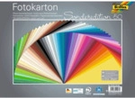 Folia Fotokarton - 25 x 35 cm 50 Bogen sortiert.